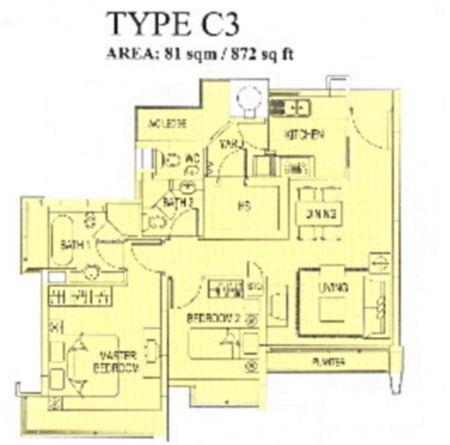 Tanamera Crest (D16), Condominium #1928
